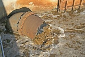 Raw sewage Flows into Hooe