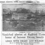 Vanished glories of Radford House